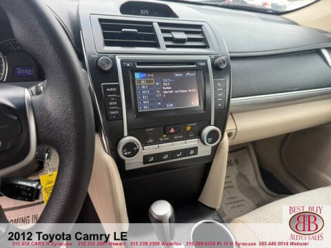 2012 Toyota Camry SE