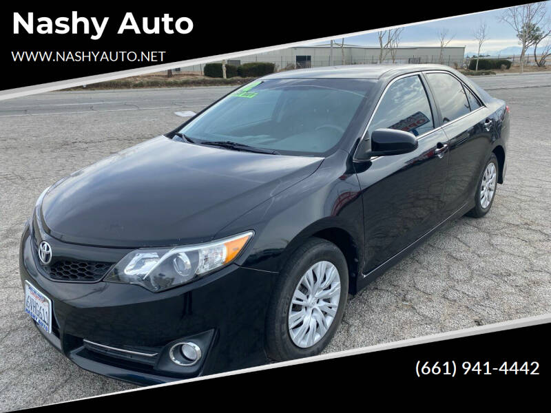 2012 Toyota Camry for sale at Nashy Auto in Lancaster CA