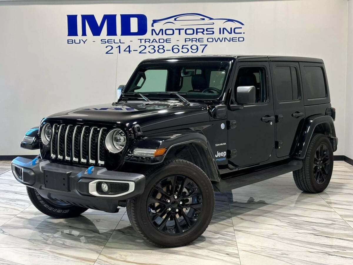 2022 Jeep Wrangler Unlimited for sale at IMD MOTORS, INC in Dallas, TX