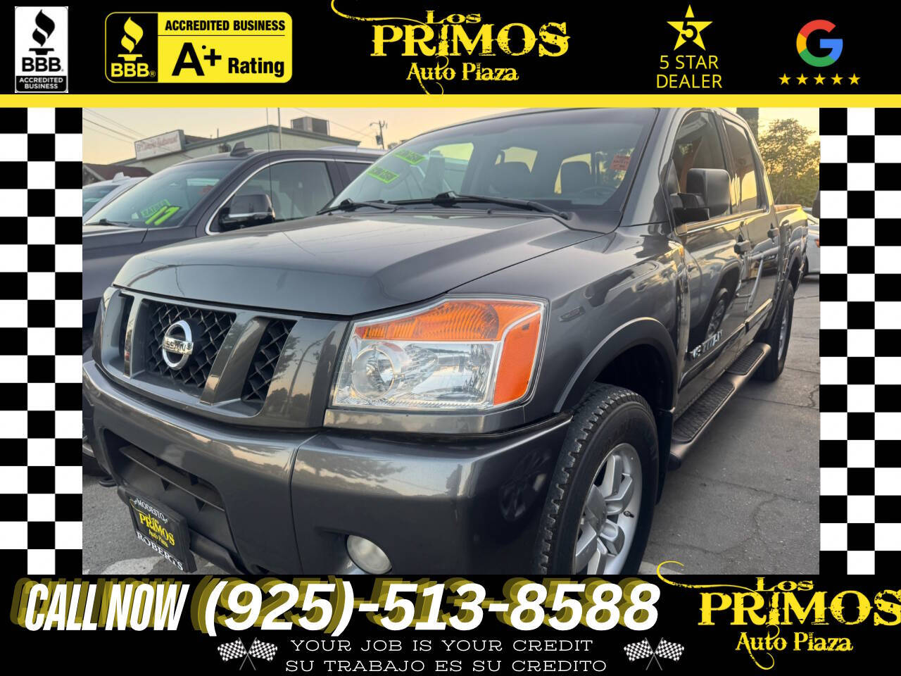 2012 Nissan Titan PRO 4X 4x4 4dr Crew Cab SWB Pickup