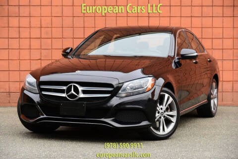 2018 Mercedes-Benz C-Class for sale at European Cars in Salem MA