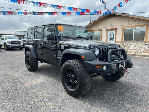 2015 Jeep Wrangler Unlimited for sale at The Trading Post in San Marcos TX