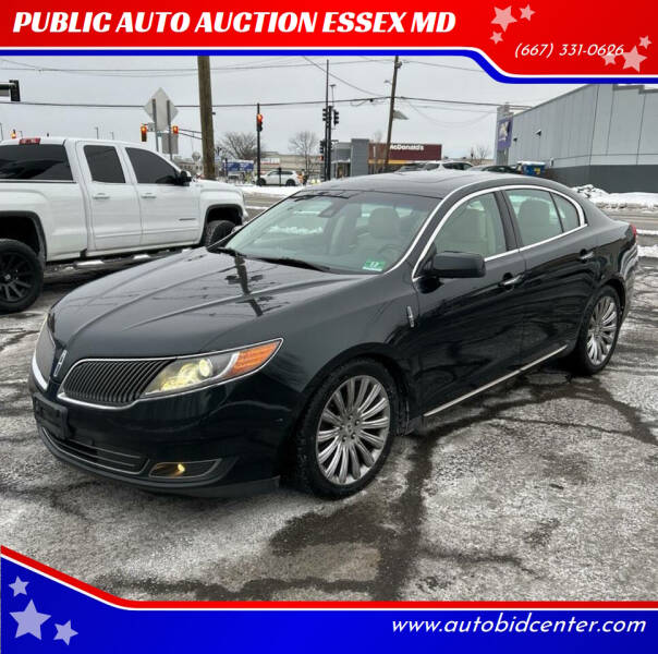 2014 Lincoln MKS for sale at PUBLIC AUTO AUCTION ESSEX MD in Essex MD