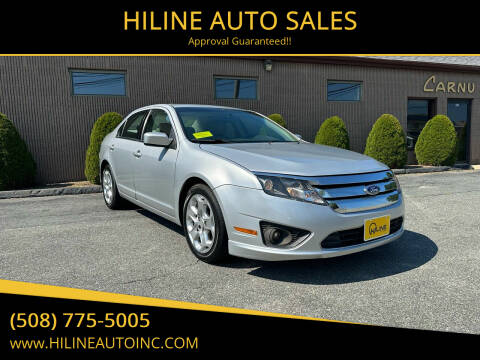 2010 Ford Fusion for sale at HILINE AUTO SALES in Hyannis MA