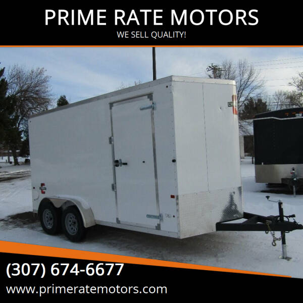 2023 CHARMAC 7FT X 14FT CARGO for sale at PRIME RATE MOTORS in Sheridan WY