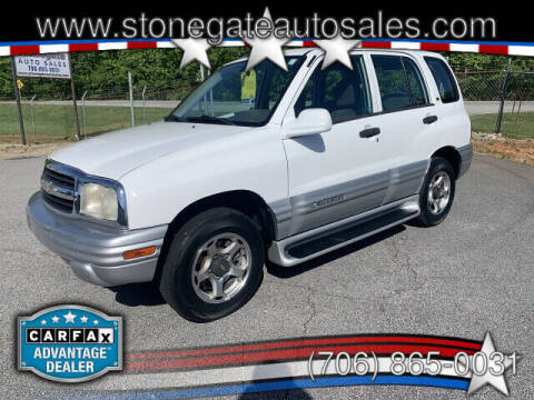 2001 Chevrolet Tracker for sale at Stonegate Auto Sales in Cleveland GA