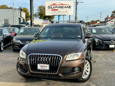 2015 Audi Q5 for sale at Supreme Auto Sales in Chesapeake VA