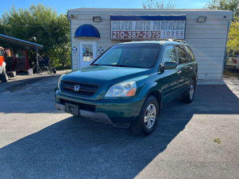 2003 Honda Pilot for sale at Silver Auto Partners in San Antonio TX