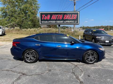 2016 Nissan Maxima for sale at T & G Auto Sales in Florence AL