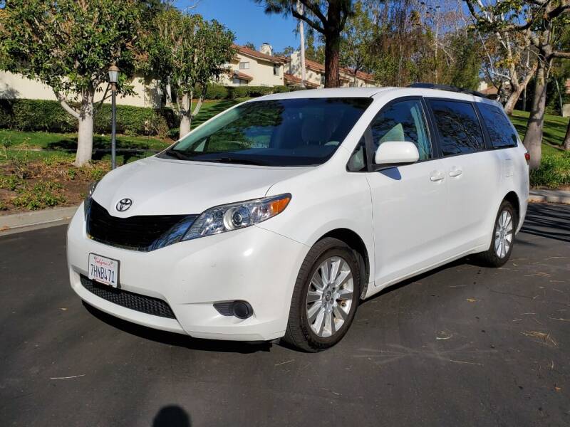 2014 Toyota Sienna for sale at E MOTORCARS in Fullerton CA