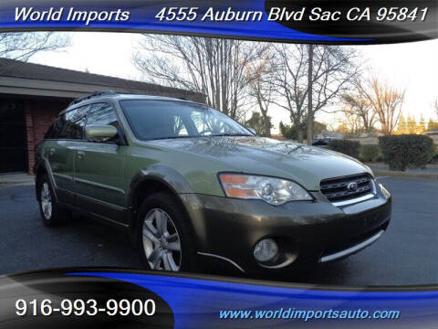 2007 Subaru Outback for sale at World Imports in Sacramento CA