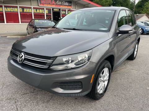 2013 Volkswagen Tiguan for sale at Mira Auto Sales in Raleigh NC