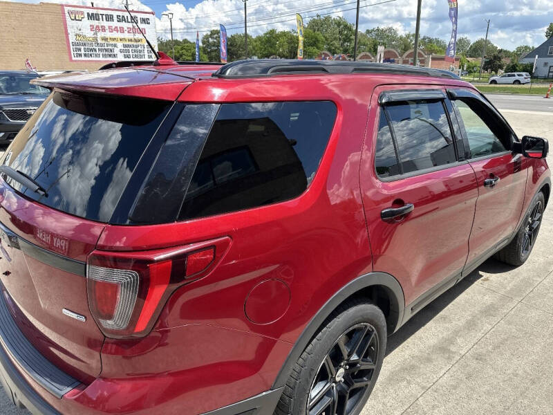 2018 Ford Explorer Sport