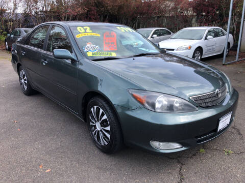 2002 Toyota Camry for sale at Freeborn Motors in Lafayette OR