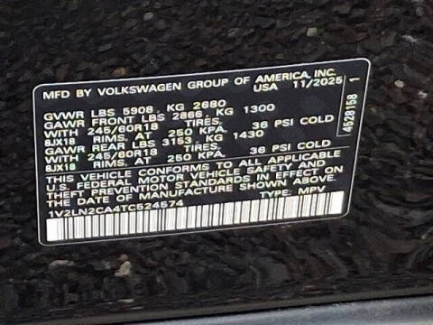 2026 Volkswagen Atlas SE 4Motion