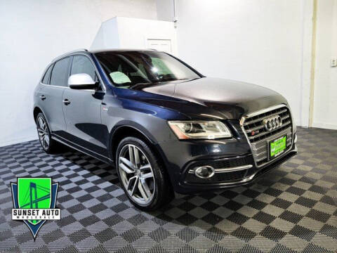 2016 Audi SQ5 for sale at Sunset Auto Wholesale in Tacoma WA