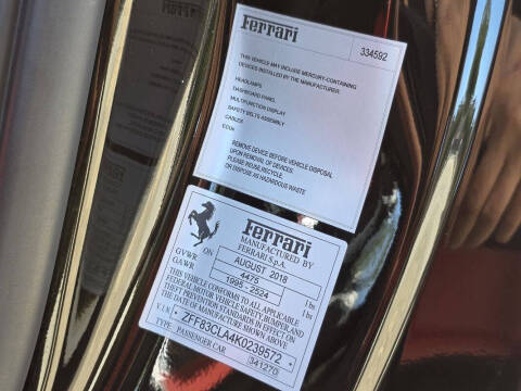 2019 Ferrari 812 Superfast