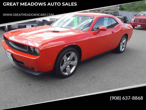 2009 Dodge Challenger for sale at GREAT MEADOWS AUTO SALES in Great Meadows NJ