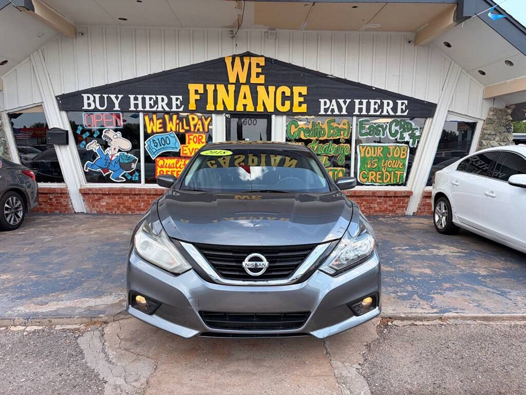 Gray 2018 Nissan Altima 2.5 S 2.5 S 4dr Sedan 2