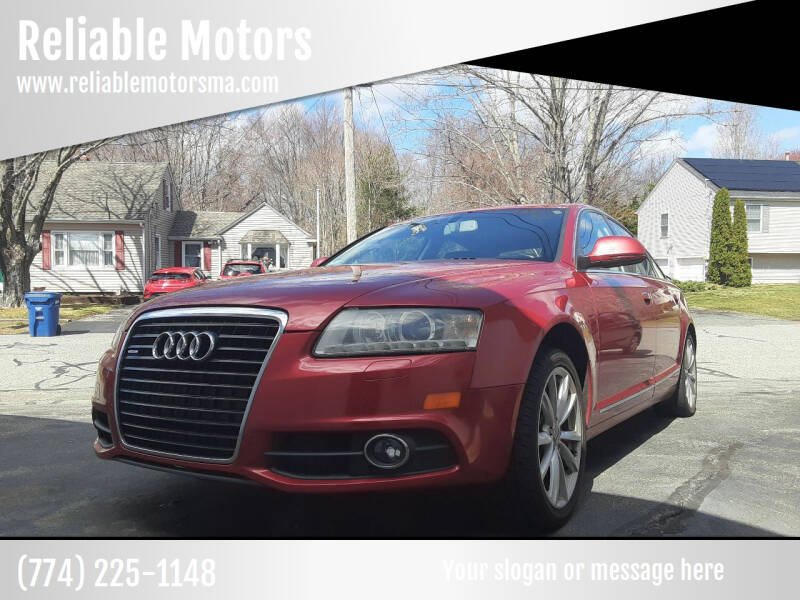 2009 Audi A6 for sale at Reliable Motors in Seekonk MA