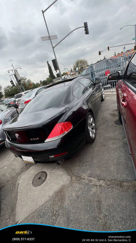 2005 BMW 6 Series 645Ci