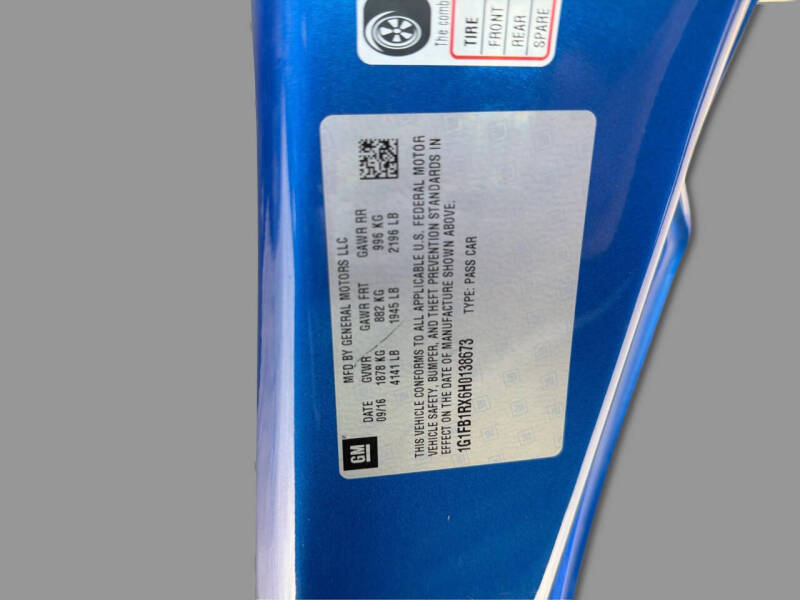 2017 Chevrolet Camaro LT