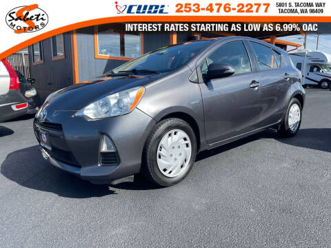 2014 Toyota Prius c for sale at Sabeti Motors in Tacoma WA