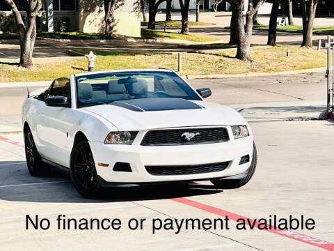 2012 Ford Mustang for sale at Texas Drive Auto in Dallas TX