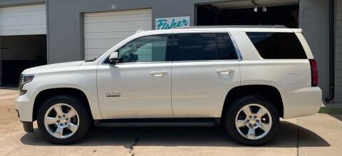 2015 Chevrolet Tahoe for sale at Fisher Auto Sales in Longview TX