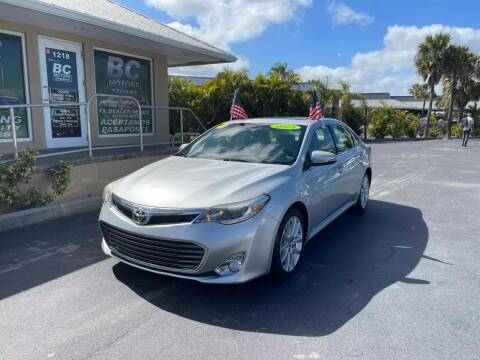 2013 Toyota Avalon for sale at BC Motors of Stuart in West Palm Beach FL