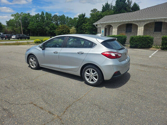 2017 Chevrolet Cruze for sale at MT CAR SALES INC in Goldsboro, NC