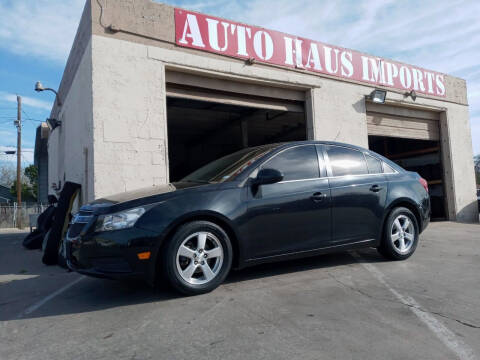 2013 Chevrolet Cruze for sale at Auto Haus Imports in Grand Prairie TX