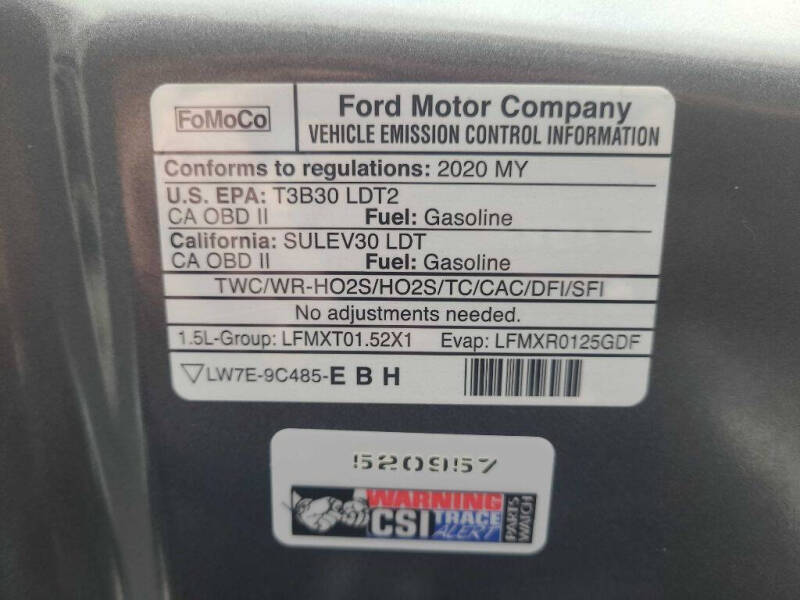 2020 Ford Escape SE