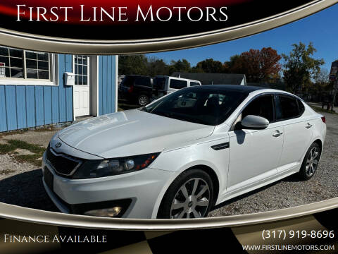 2012 Kia Optima for sale at First Line Motors in Jamestown IN