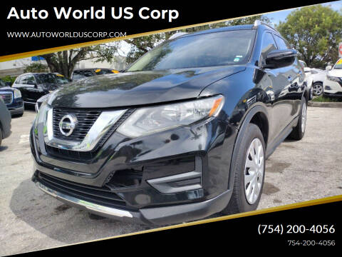 2017 Nissan Rogue for sale at Auto World US Corp in Plantation FL