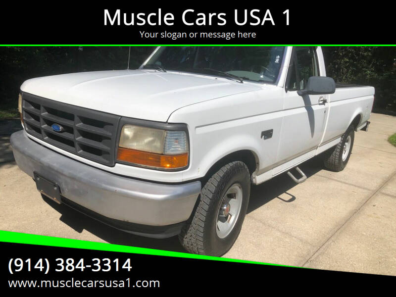 1996 Ford F-150 for sale at MUSCLE CARS USA1 in Murrells Inlet SC