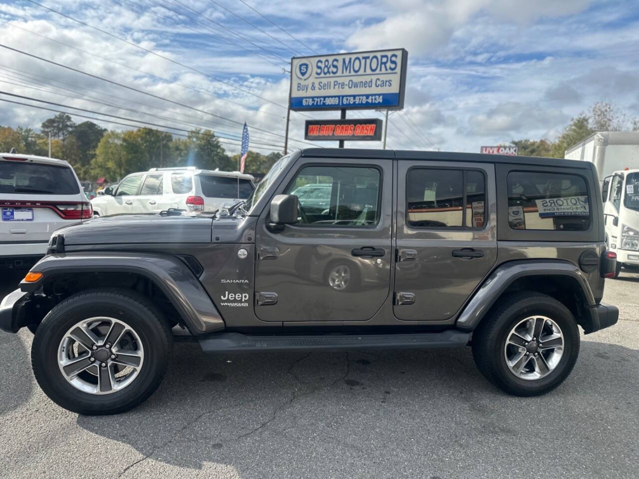 2019 Jeep Wrangler Unlimited for sale at S & S Motors in Marietta, GA