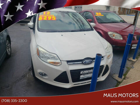 2012 Ford Focus for sale at MAUS MOTORS in Hazel Crest IL
