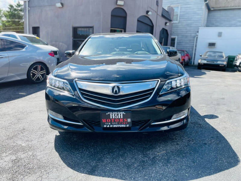 2014 Acura RLX for sale at H & H Motors 2 LLC in Baltimore MD