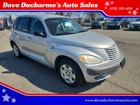 2003 Chrysler PT Cruiser for sale at Dave Ducharme's Auto Sales in Lowell MA