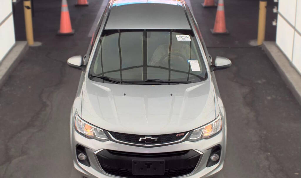 Silver 2020 Chevrolet Sonic LT LT 4dr Hatchback 2