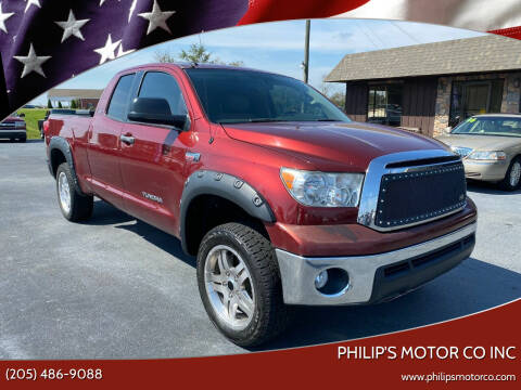 2010 Toyota Tundra for sale at PHILIP'S MOTOR CO INC in Haleyville AL