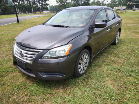 2015 Nissan Sentra for sale at Hal's Auto Sales in Suffolk VA