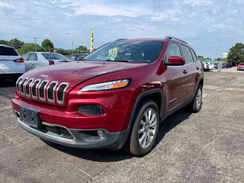 2017 Jeep Cherokee for sale at Auto Tech Car Sales in Saint Paul MN