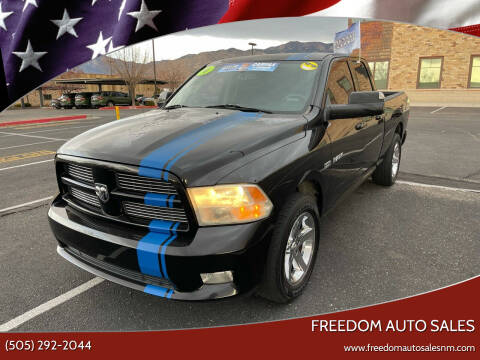2010 Dodge Ram Pickup 1500 for sale at Freedom Auto Sales in Albuquerque NM