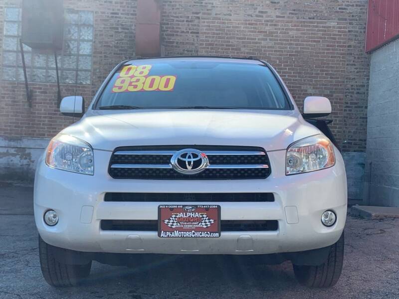 2008 Toyota RAV4 for sale at Alpha Motors in Chicago IL
