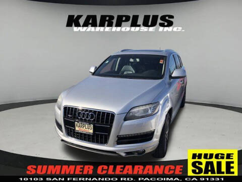 2014 Audi Q7 for sale at Karplus Warehouse in Pacoima CA