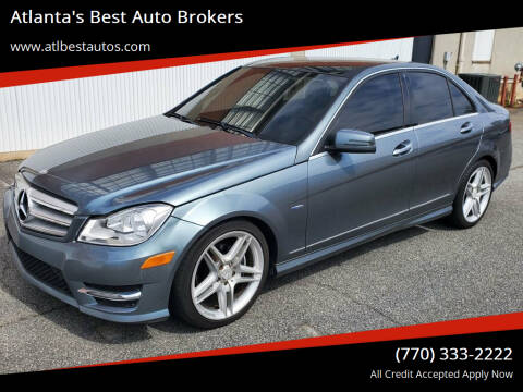 2012 Mercedes-Benz C-Class for sale at Atlanta's Best Auto Brokers in Marietta GA