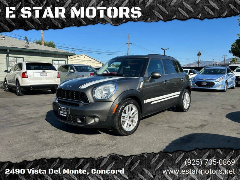 2012 MINI Cooper Countryman for sale at E STAR MOTORS in Concord CA