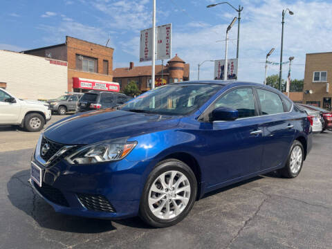 2017 Nissan Sentra for sale at Latino Motors in Aurora IL